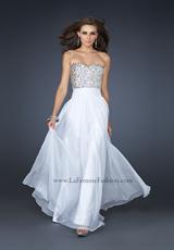 Beaded Bust 2012 La Femme Prom Dress 17498